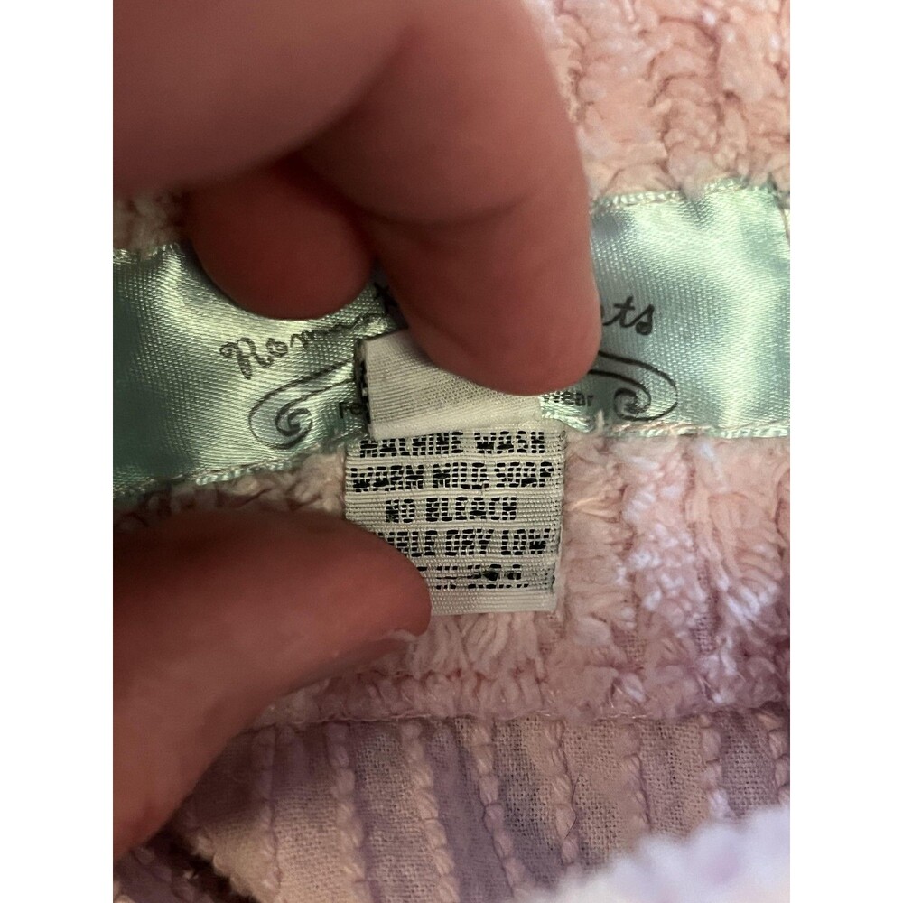 Romantic Concepts Sweater Womens L/XL Pink Chenille Fuzzy Cardigan Jacket USA - Picture 8 of 8